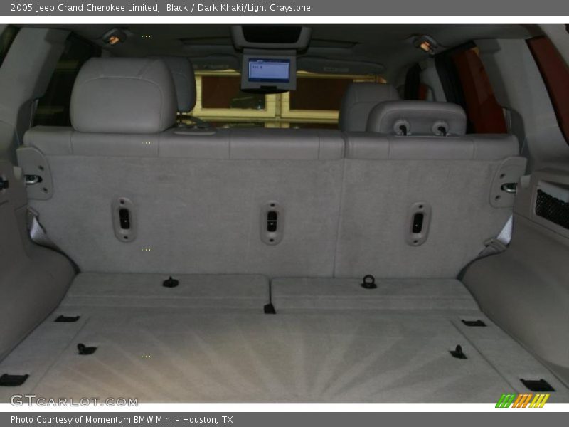 Black / Dark Khaki/Light Graystone 2005 Jeep Grand Cherokee Limited