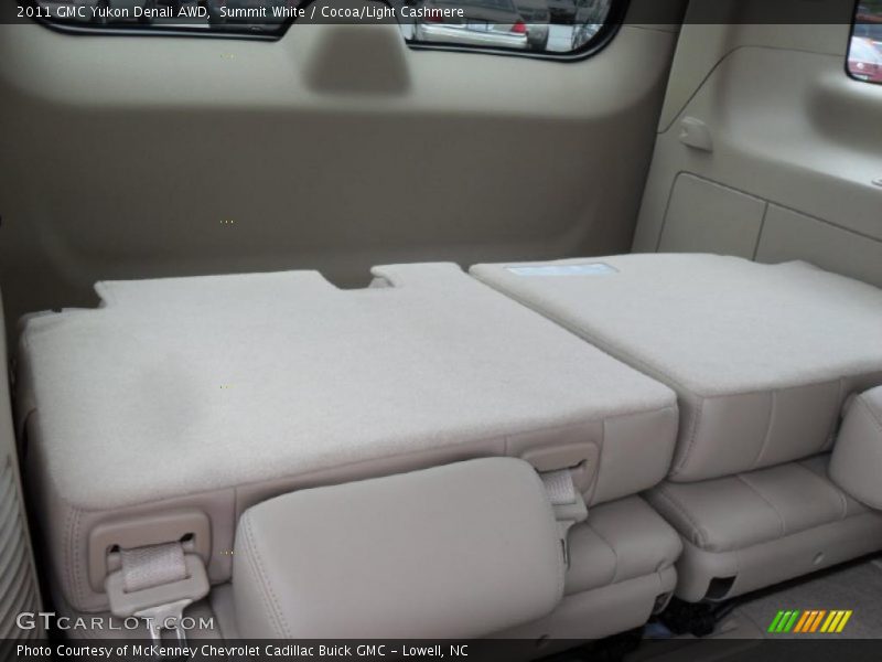 Summit White / Cocoa/Light Cashmere 2011 GMC Yukon Denali AWD