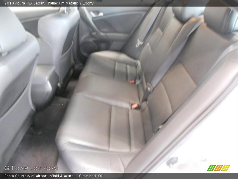 Palladium Metallic / Ebony 2010 Acura TSX Sedan