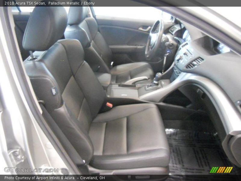Palladium Metallic / Ebony 2010 Acura TSX Sedan
