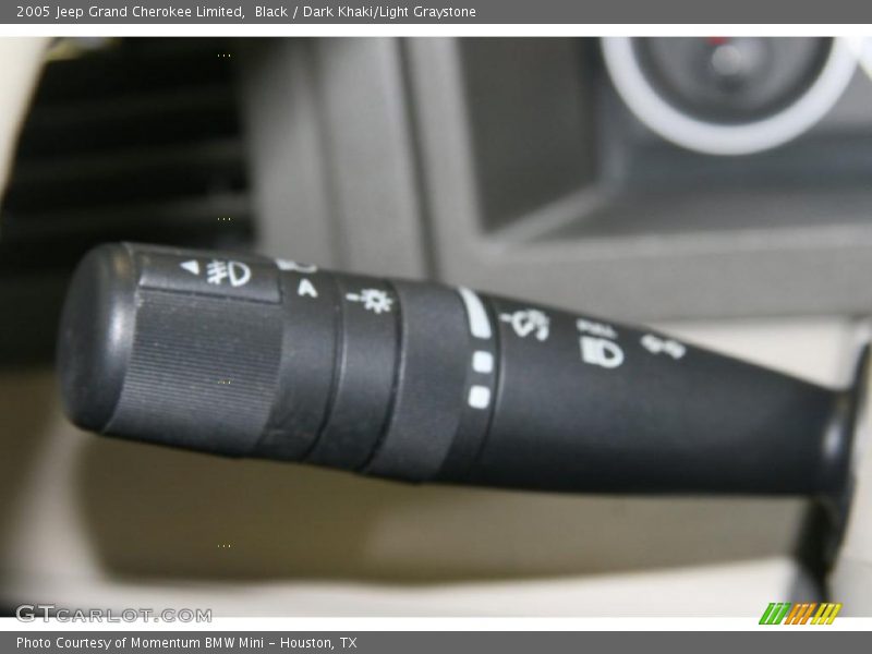 Black / Dark Khaki/Light Graystone 2005 Jeep Grand Cherokee Limited