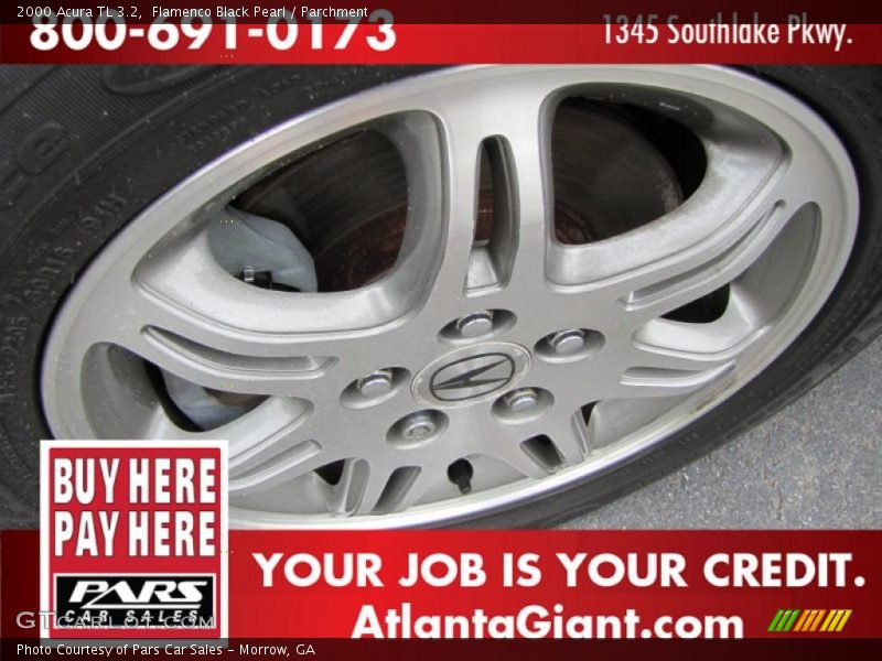 Flamenco Black Pearl / Parchment 2000 Acura TL 3.2