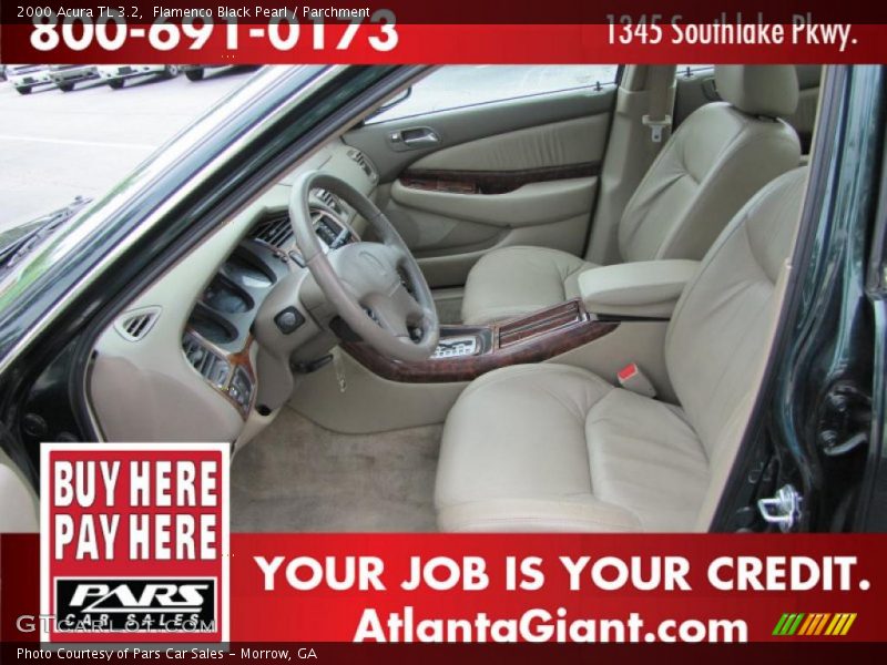 Flamenco Black Pearl / Parchment 2000 Acura TL 3.2