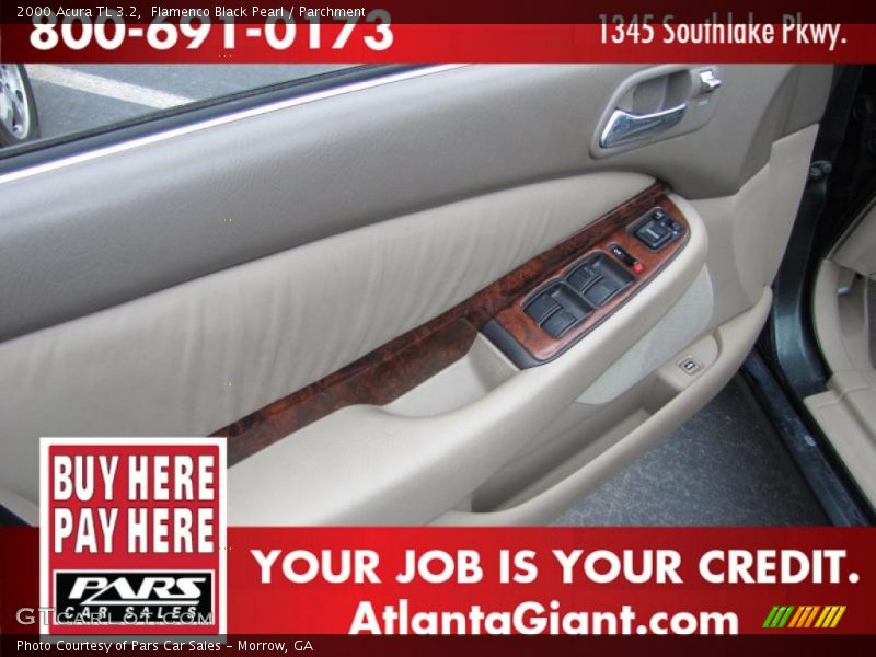 Flamenco Black Pearl / Parchment 2000 Acura TL 3.2
