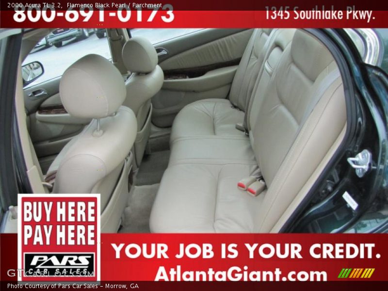 Flamenco Black Pearl / Parchment 2000 Acura TL 3.2