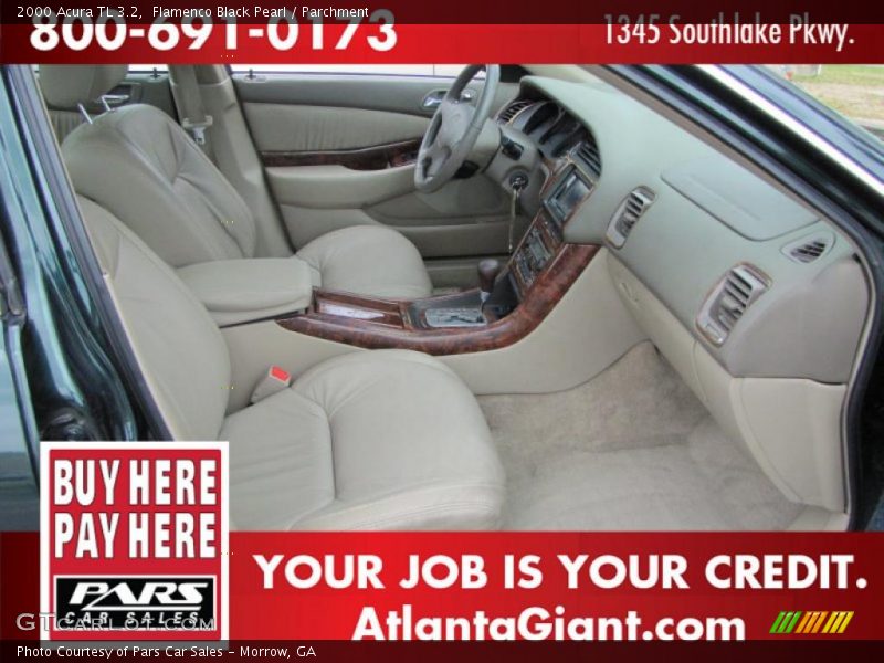 Flamenco Black Pearl / Parchment 2000 Acura TL 3.2