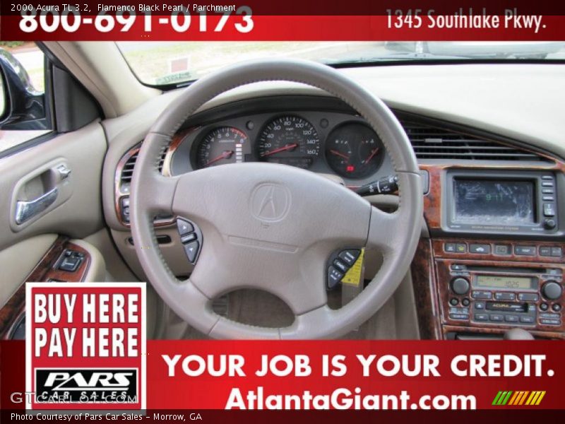 Flamenco Black Pearl / Parchment 2000 Acura TL 3.2