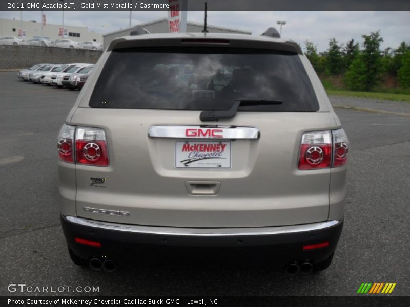 Gold Mist Metallic / Cashmere 2011 GMC Acadia SLT