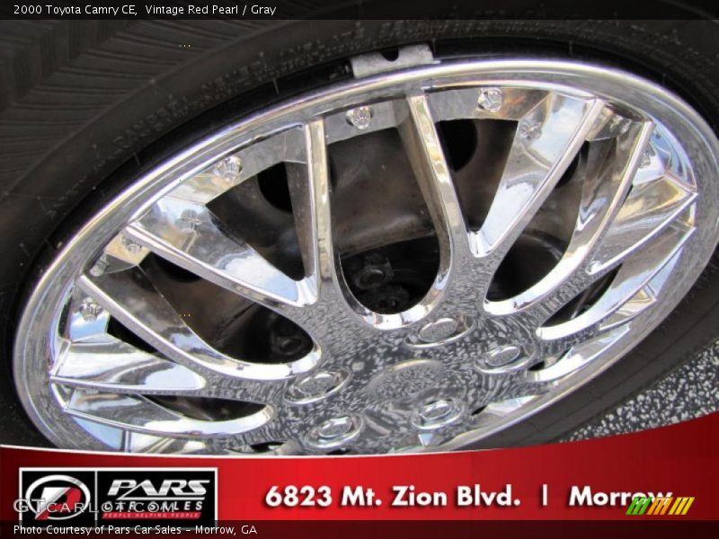 Vintage Red Pearl / Gray 2000 Toyota Camry CE