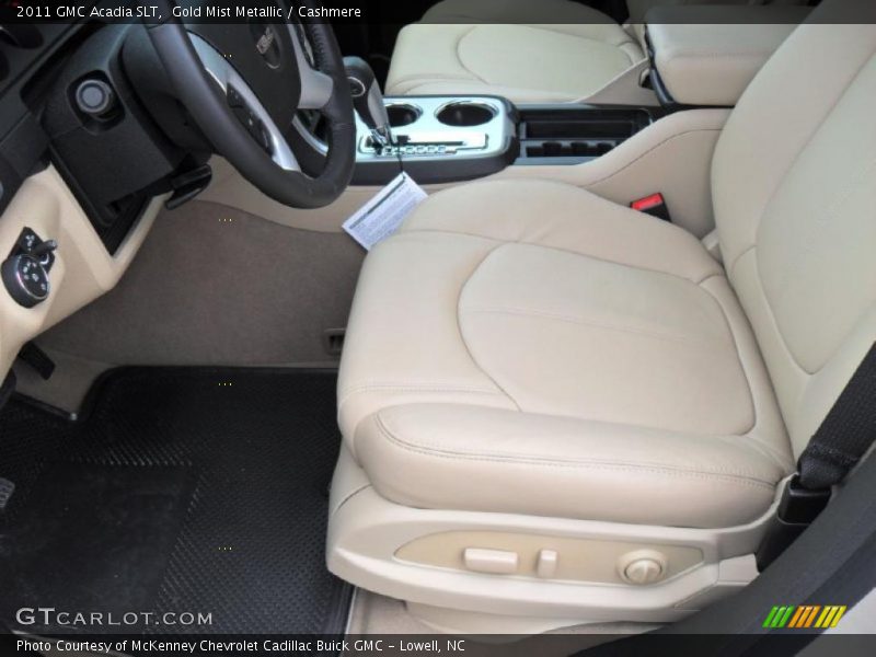 Gold Mist Metallic / Cashmere 2011 GMC Acadia SLT