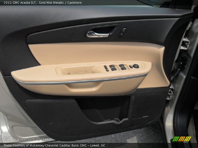 Gold Mist Metallic / Cashmere 2011 GMC Acadia SLT