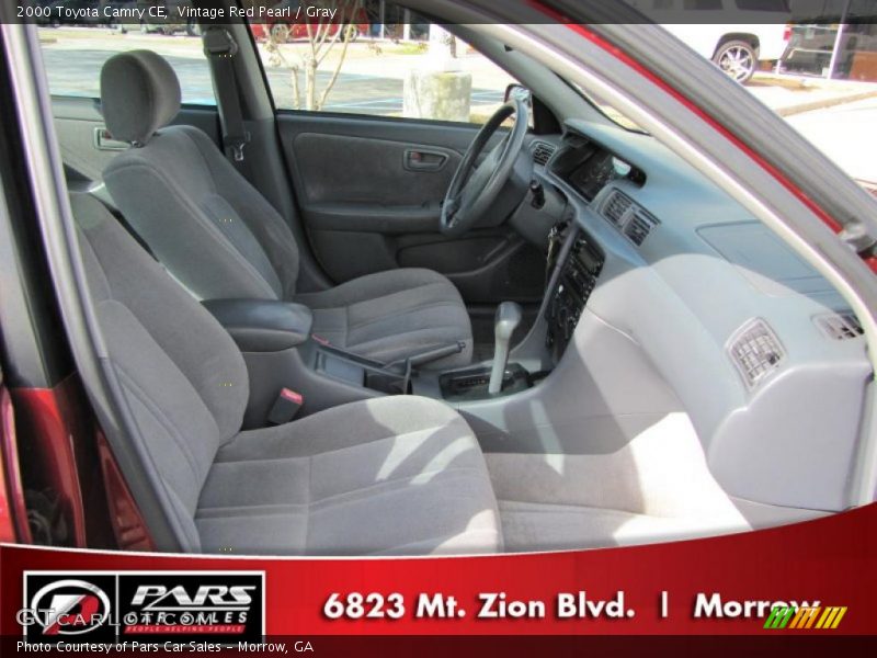 Vintage Red Pearl / Gray 2000 Toyota Camry CE