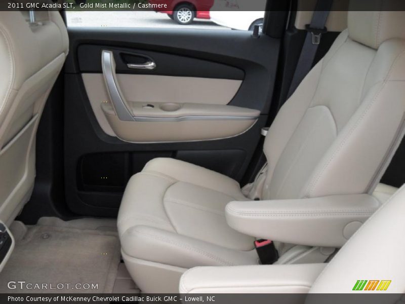 Gold Mist Metallic / Cashmere 2011 GMC Acadia SLT