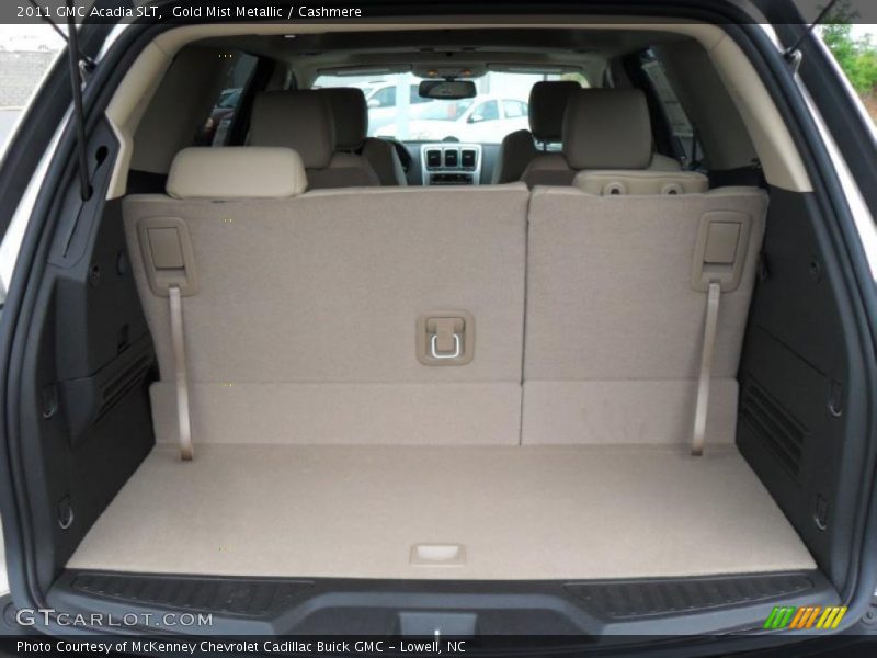 Gold Mist Metallic / Cashmere 2011 GMC Acadia SLT