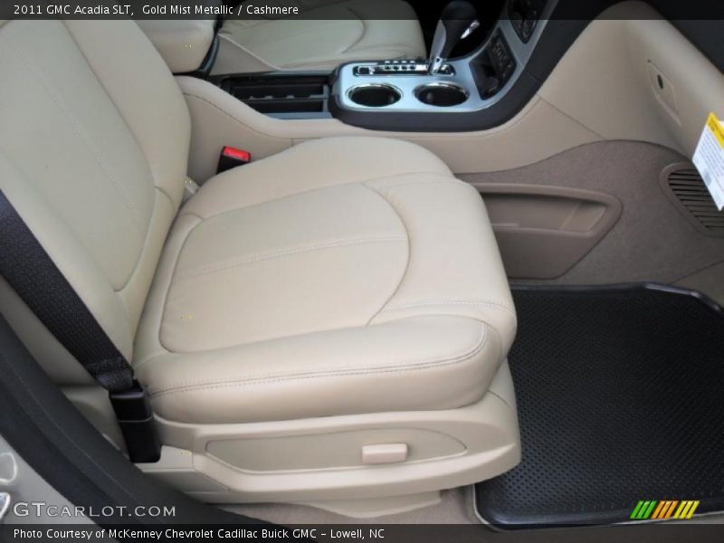 Gold Mist Metallic / Cashmere 2011 GMC Acadia SLT