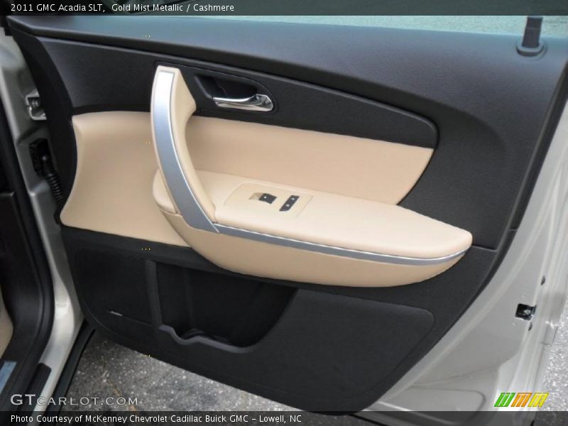Gold Mist Metallic / Cashmere 2011 GMC Acadia SLT