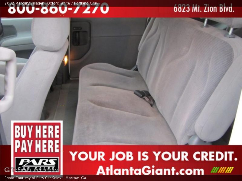 Oxford White / Portland Gray 2002 Mercury Villager