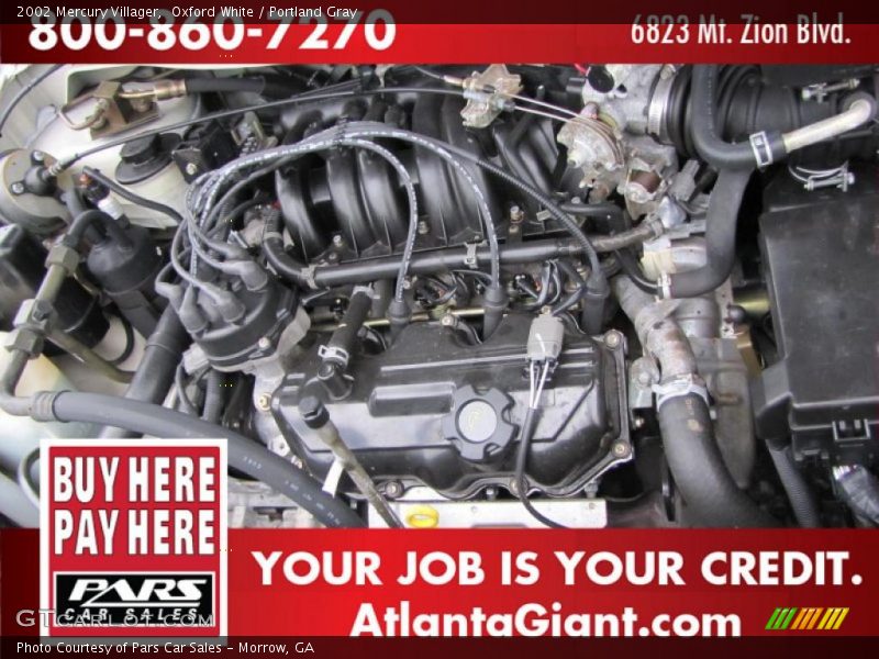 Oxford White / Portland Gray 2002 Mercury Villager
