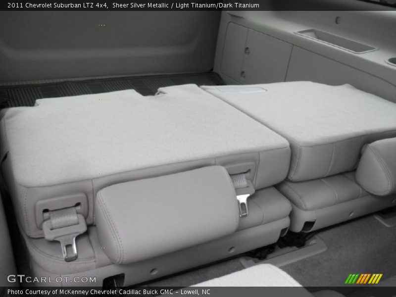 Sheer Silver Metallic / Light Titanium/Dark Titanium 2011 Chevrolet Suburban LTZ 4x4