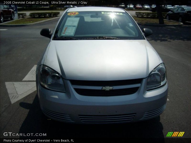 Ultra Silver Metallic / Gray 2008 Chevrolet Cobalt LS Coupe