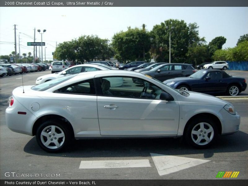 Ultra Silver Metallic / Gray 2008 Chevrolet Cobalt LS Coupe