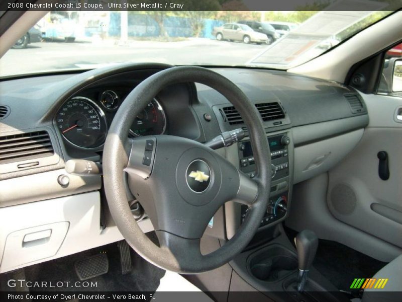 Ultra Silver Metallic / Gray 2008 Chevrolet Cobalt LS Coupe