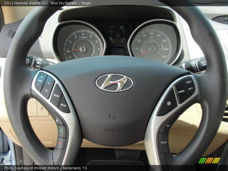  2011 Elantra GLS Steering Wheel