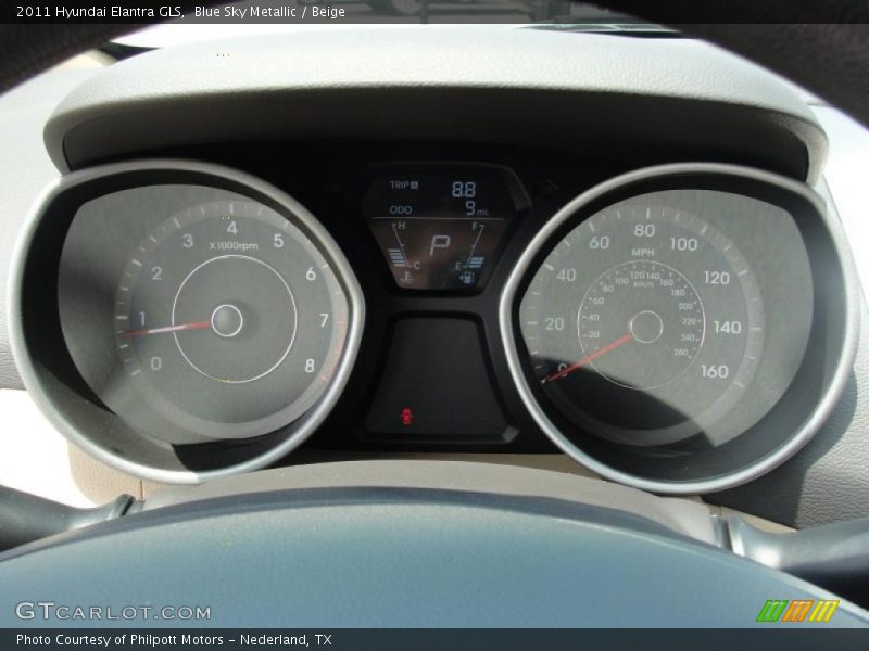  2011 Elantra GLS GLS Gauges