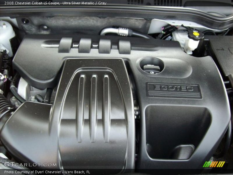 Ultra Silver Metallic / Gray 2008 Chevrolet Cobalt LS Coupe