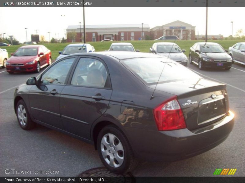 Dark Bronze / Gray 2006 Kia Spectra EX Sedan