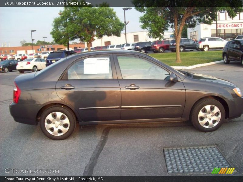 Dark Bronze / Gray 2006 Kia Spectra EX Sedan