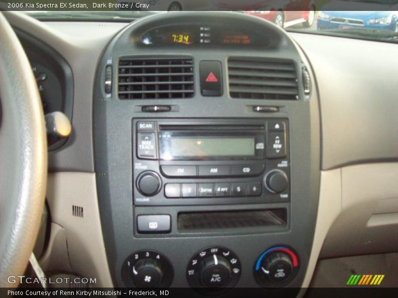 Dark Bronze / Gray 2006 Kia Spectra EX Sedan