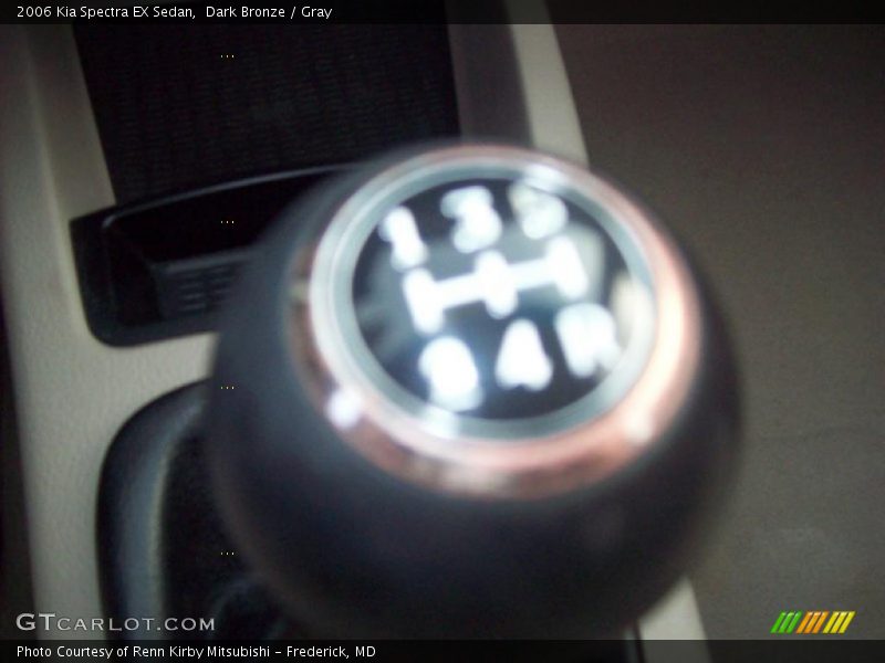 Dark Bronze / Gray 2006 Kia Spectra EX Sedan