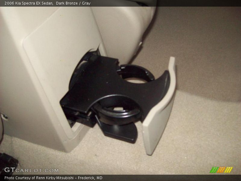 Dark Bronze / Gray 2006 Kia Spectra EX Sedan