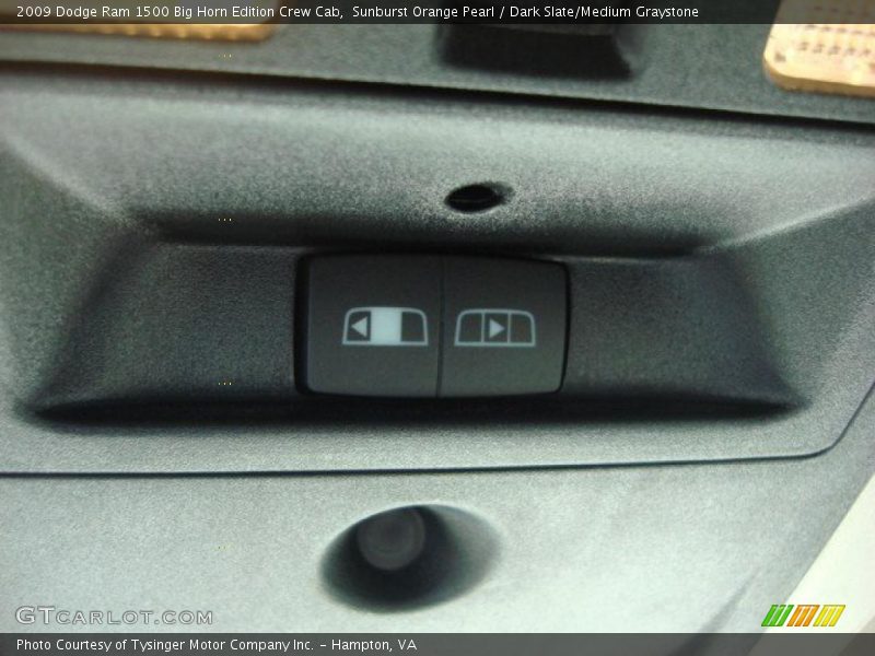 Sunburst Orange Pearl / Dark Slate/Medium Graystone 2009 Dodge Ram 1500 Big Horn Edition Crew Cab