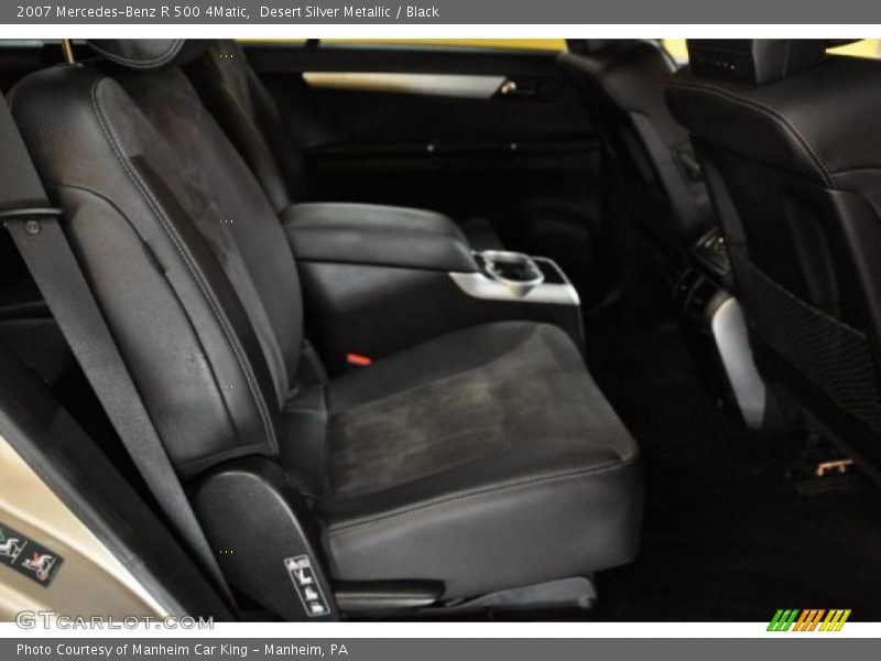 Desert Silver Metallic / Black 2007 Mercedes-Benz R 500 4Matic