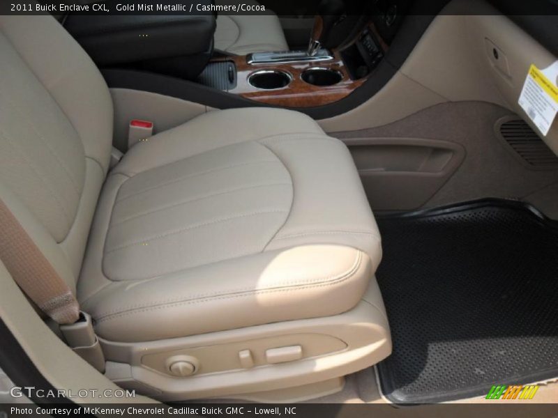 Gold Mist Metallic / Cashmere/Cocoa 2011 Buick Enclave CXL