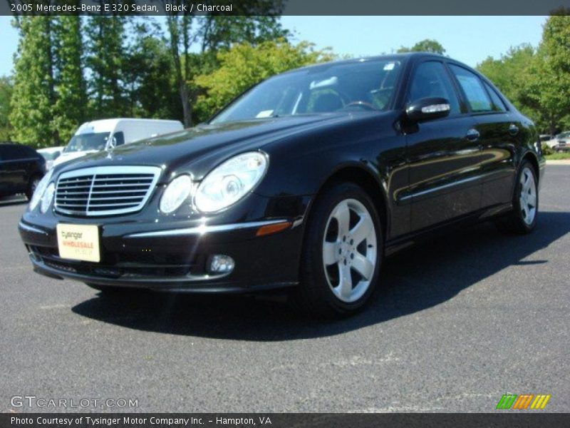 Black / Charcoal 2005 Mercedes-Benz E 320 Sedan