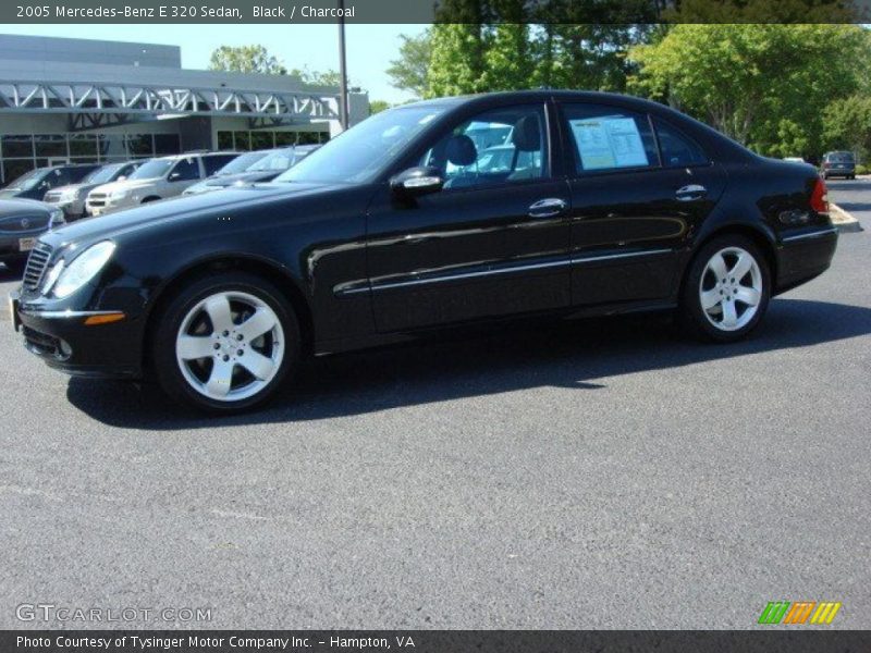 Black / Charcoal 2005 Mercedes-Benz E 320 Sedan