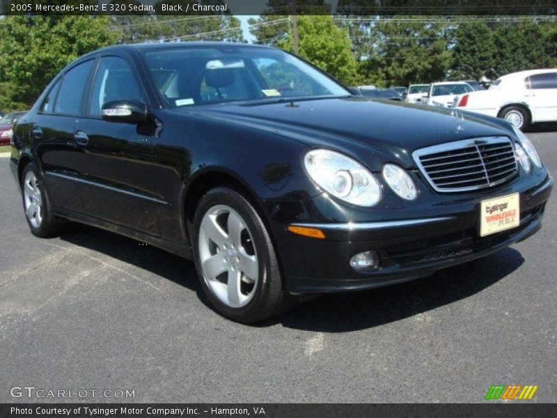 Black / Charcoal 2005 Mercedes-Benz E 320 Sedan