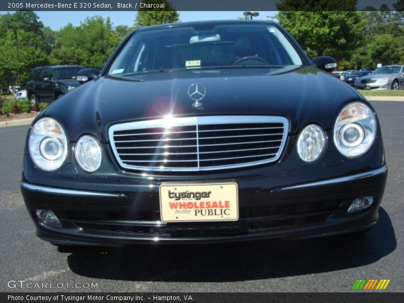 Black / Charcoal 2005 Mercedes-Benz E 320 Sedan