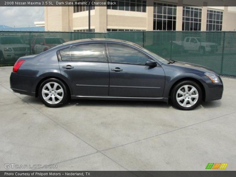 Dark Slate Metallic / Charcoal Black 2008 Nissan Maxima 3.5 SL