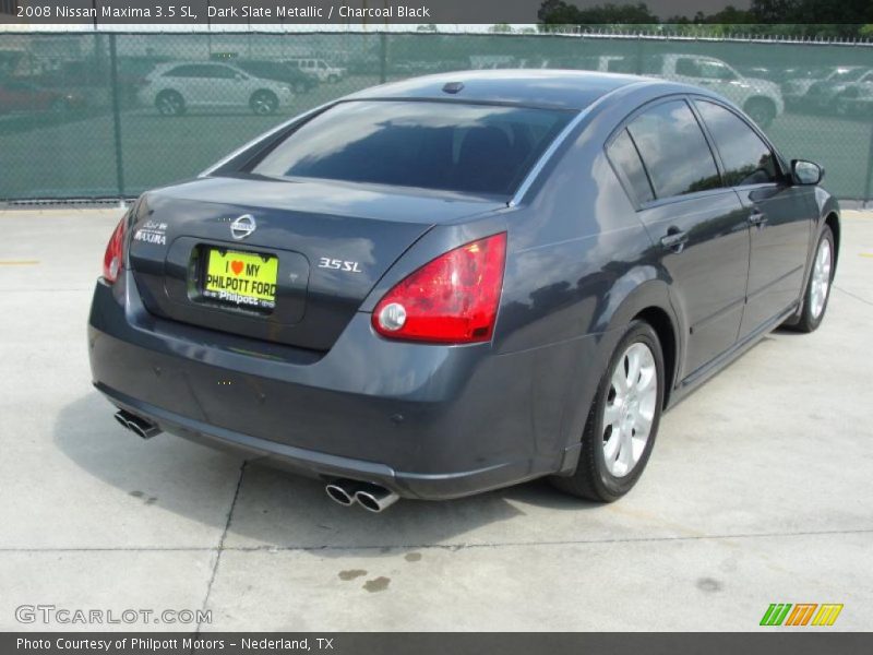 Dark Slate Metallic / Charcoal Black 2008 Nissan Maxima 3.5 SL