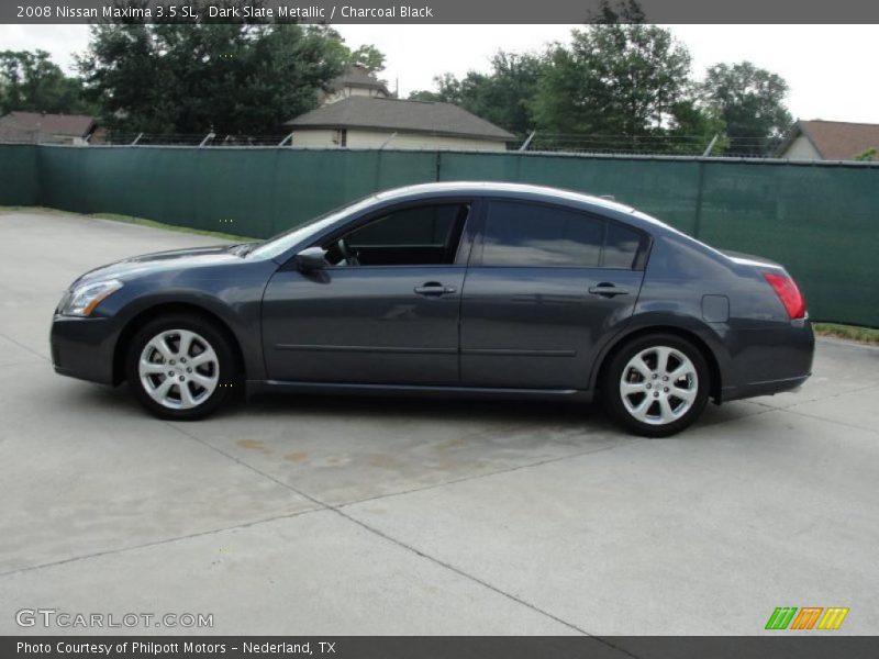 Dark Slate Metallic / Charcoal Black 2008 Nissan Maxima 3.5 SL