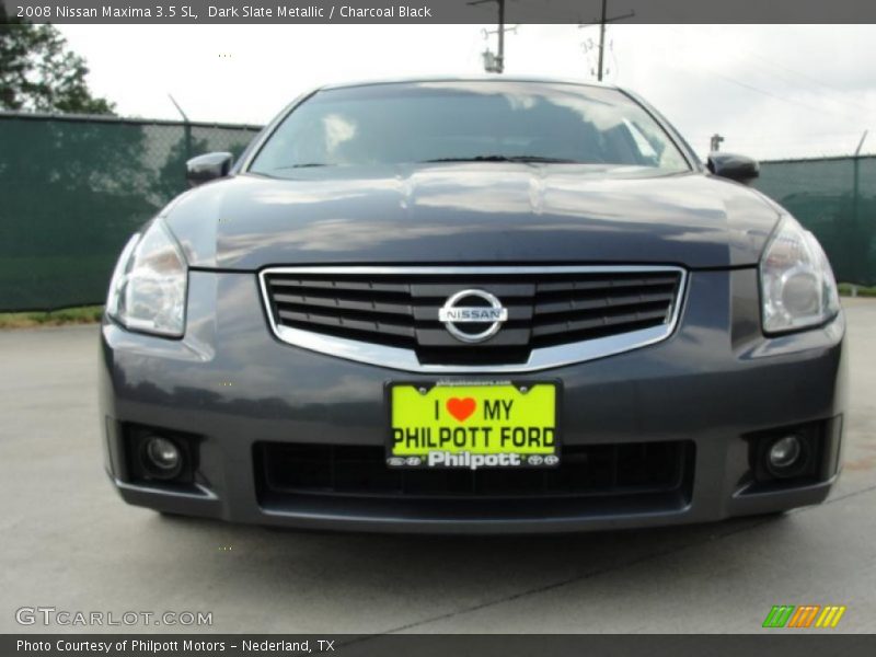 Dark Slate Metallic / Charcoal Black 2008 Nissan Maxima 3.5 SL