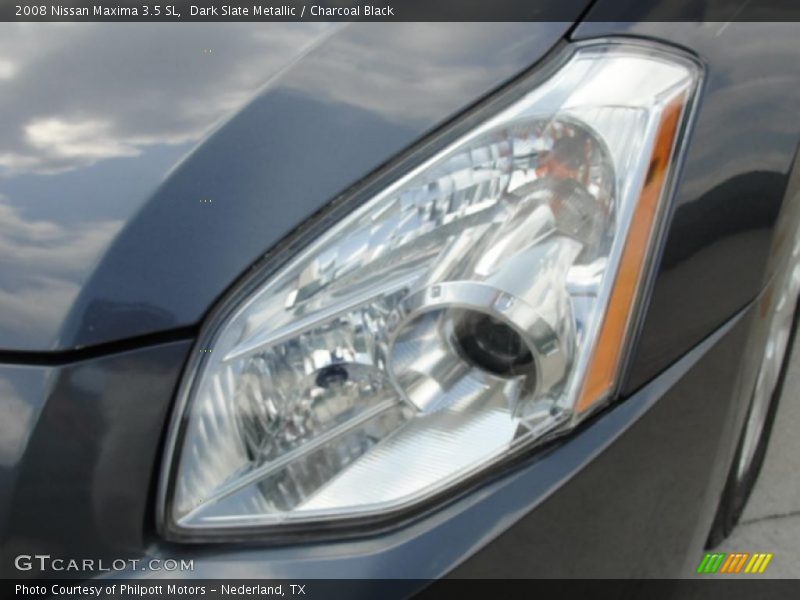 Dark Slate Metallic / Charcoal Black 2008 Nissan Maxima 3.5 SL