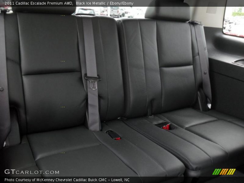 Black Ice Metallic / Ebony/Ebony 2011 Cadillac Escalade Premium AWD