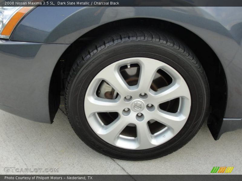 Dark Slate Metallic / Charcoal Black 2008 Nissan Maxima 3.5 SL