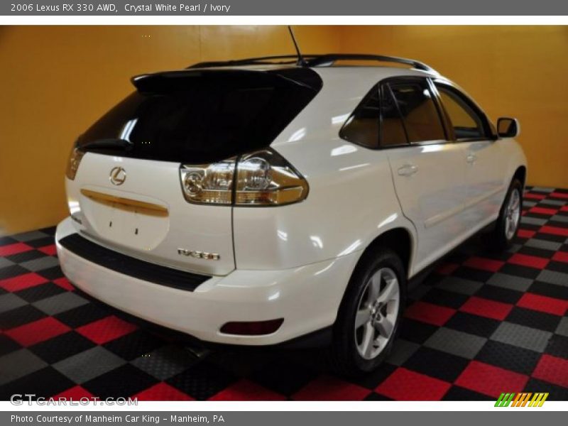 Crystal White Pearl / Ivory 2006 Lexus RX 330 AWD