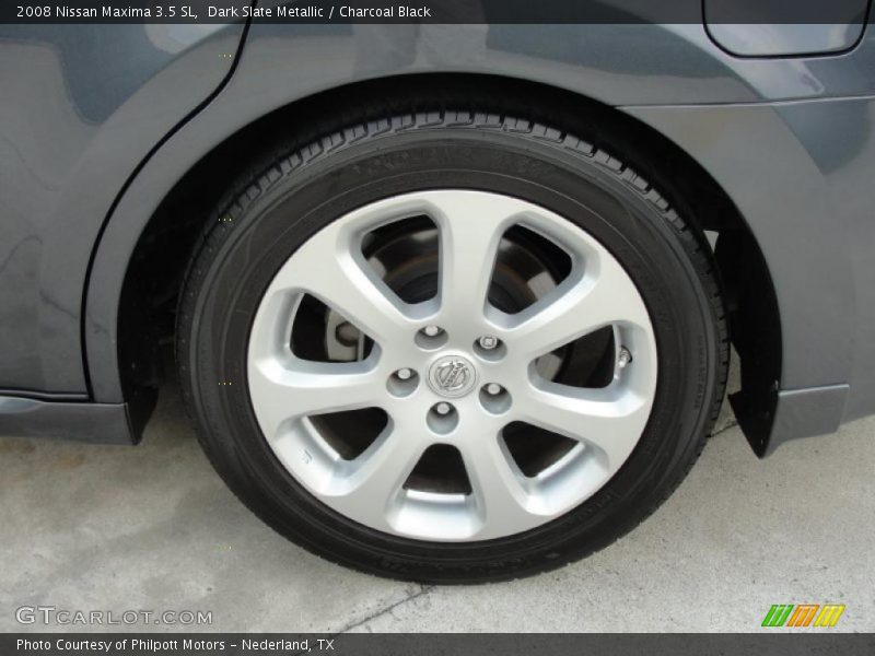 Dark Slate Metallic / Charcoal Black 2008 Nissan Maxima 3.5 SL
